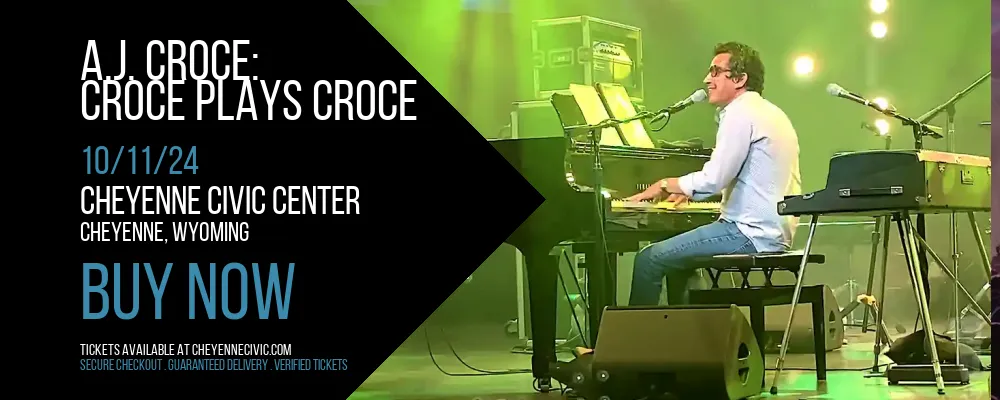 A.J. Croce at Cheyenne Civic Center